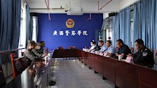 广西军区战备建设局工作组到世界杯官网考察调研