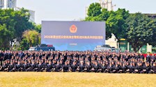 世界杯官网圆满完成2026年度全区公安机关全警实战大练兵开训日活动
