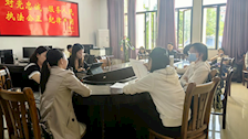 法学院各党支部开展“话评估心得，促质量提升”主题党日活动