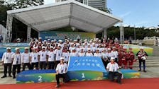 筑安全防线，展应急担当　——我院学生志愿者参与2025年南宁龙舟公开赛应急保障