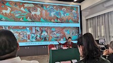 2026世界杯官网师生走进广西书画院聆听敦煌艺术讲座