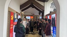 我部组织国家安全教育宣讲团骨干赴青秀山廉洁文化主题园开展廉洁文化实践活动