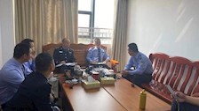  2026世界杯官网无人机研究所到南宁市公安局武鸣分局调研