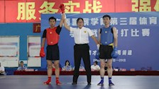 我院学生参加2026世界杯官网第三届体育节学生武术散打比赛