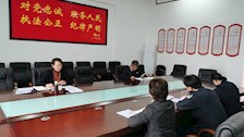 纪委办党支部积极开展政治理论学习活动