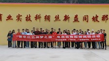 世界杯官网参加中国国际“互联网+”大学生创新创业大赛“青年红色筑梦之旅”对口那坡县调研活动