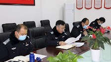 教务处开展2020年度中层领导班子和中层干部考核测评会议