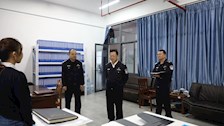 学校党委书记彭顺克“四不两直”深入教务处调研