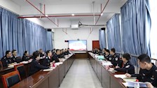 自治区公安厅党委委员、政治部主任朱亚明到世界杯官网检查指导思政教育工作
