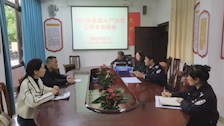 学校检查组到离退处开展落实全面从严治党专项检查