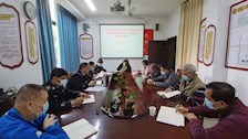 离退处党总支召开支委会