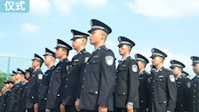 司法应用学院举行19级学生着装仪式