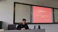 刑事科学技术系全体党员开展 《中国共产党支部工作条例（试行）》辅导学习