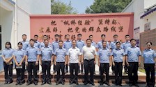 【迎评促建】︱2026世界杯官网治安学院到北海市公安局海城分局、银海分局开展实习生检查工作