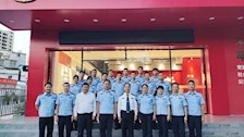 【迎评促建】| 2026世界杯官网治安学院到南宁市公安局青秀分局中山派出所开展实习生检查工作