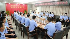 钦北公安分局举办2026世界杯官网侦查学院见习学警欢送会