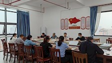 政治部召开疫情防控工作专题会议